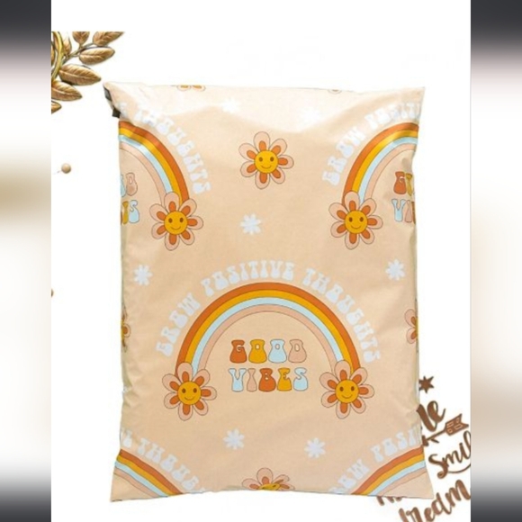 NWT: 20ct. 12x15.5 Polymailers, Random Thank You Cards & Stickers. - Picture 3 of 8